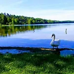 Ferienhaus Gorskie Kaszuby ,golubie ,domek W Sielskim Klimacie ,niedaleko Jeziora Na Kaszubach-do 10 Osob,sauna ,balia,kominek, Cisza I Spokoj