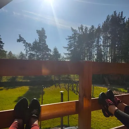 Gorskie Kaszuby ,golubie ,domek W Sielskim Klimacie ,niedaleko Stoku Koszalkowo Na Kaszubach-do 10 Osob,sauna ,balia,kominek,opcja Kuligu Sikorzyno