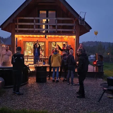 Gorskie Kaszuby ,golubie ,domek W Sielskim Klimacie ,niedaleko Stoku Koszalkowo Na Kaszubach-do 10 Osob,sauna ,balia,kominek,opcja Kuligu * Sikorzyno