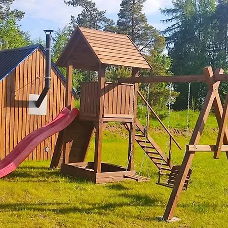 Gorskie Kaszuby ,golubie ,domek W Sielskim Klimacie ,niedaleko Stoku Koszalkowo Na Kaszubach-do 10 Osob,sauna ,balia,kominek,opcja Kuligu Vakantiehuis