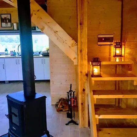 Vakantiehuis Gorskie Kaszuby ,golubie ,domek W Sielskim Klimacie ,niedaleko Stoku Koszalkowo Na Kaszubach-do 10 Osob,sauna ,balia,kominek,opcja Kuligu Sikorzyno