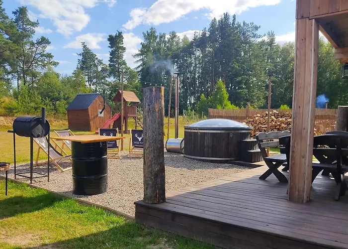 Gorskie Kaszuby ,golubie ,domek W Sielskim Klimacie ,niedaleko Stoku Koszalkowo Na Kaszubach-do 10 Osob,sauna ,balia,kominek,opcja Kuligu بيت للعطل Sikorzyno