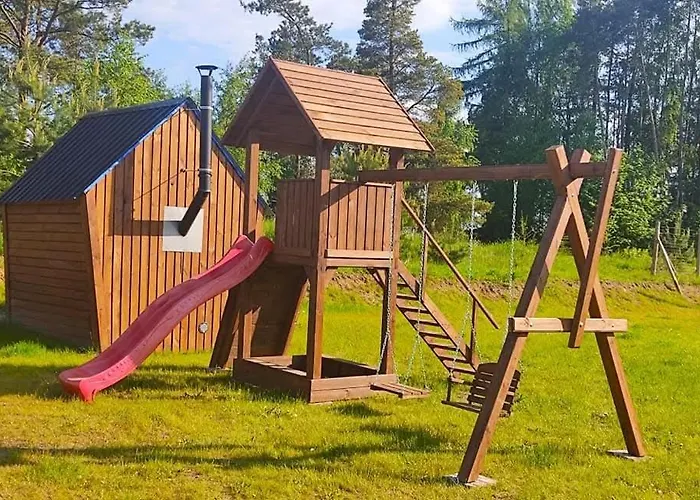 Gorskie Kaszuby ,golubie ,domek W Sielskim Klimacie ,niedaleko Stoku Koszalkowo Na Kaszubach-do 10 Osob,sauna ,balia,kominek,opcja Kuligu بيت للعطل